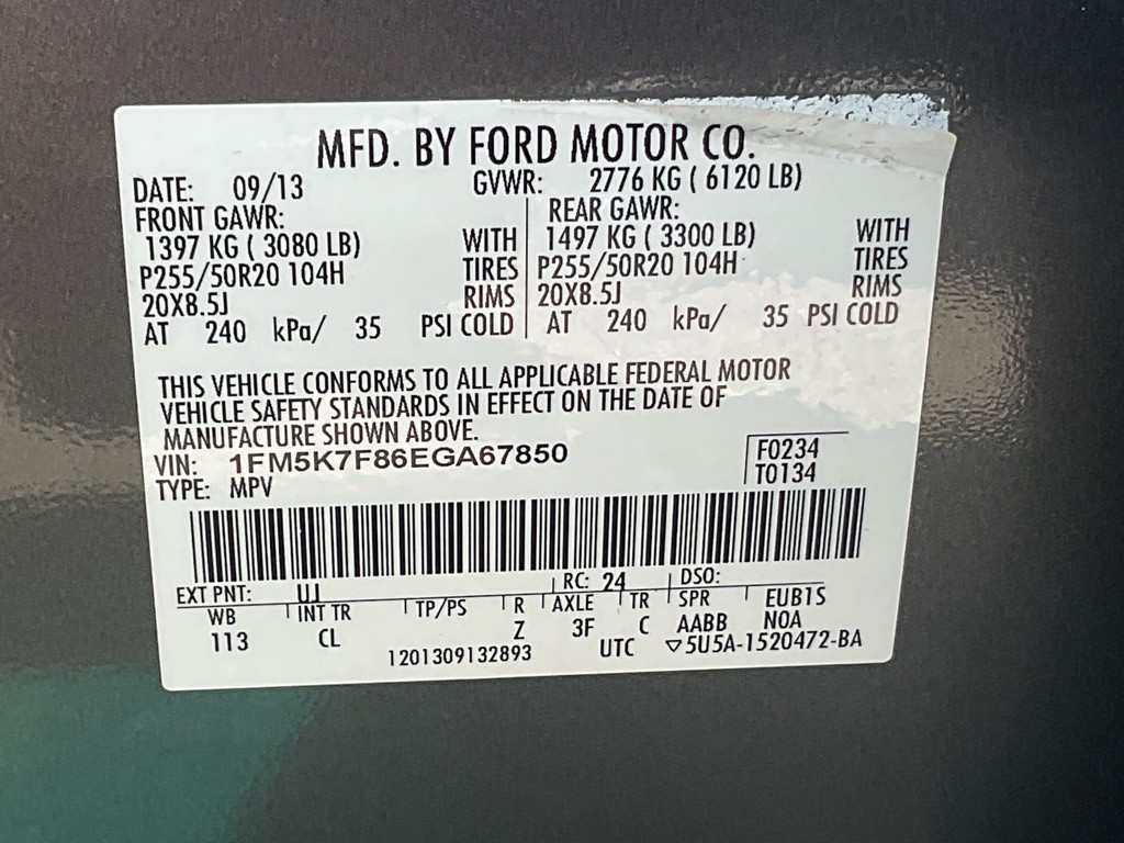 2014 Ford Explorer Image 52