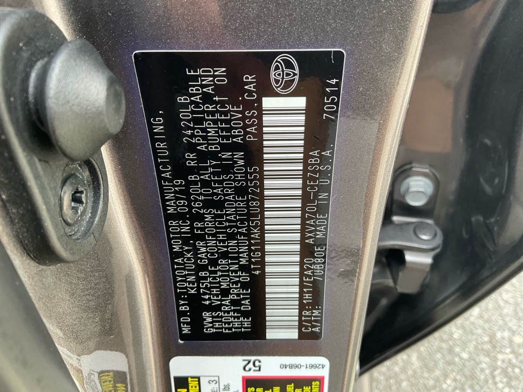 2020 Toyota Camry Image 45
