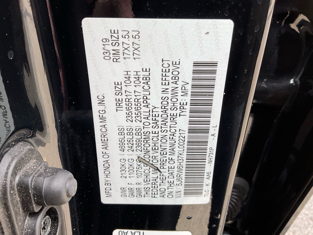 2019 Honda CR-V Image 47