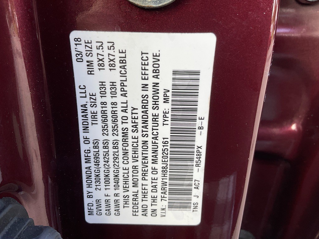 2018 Honda CR-V Image 48
