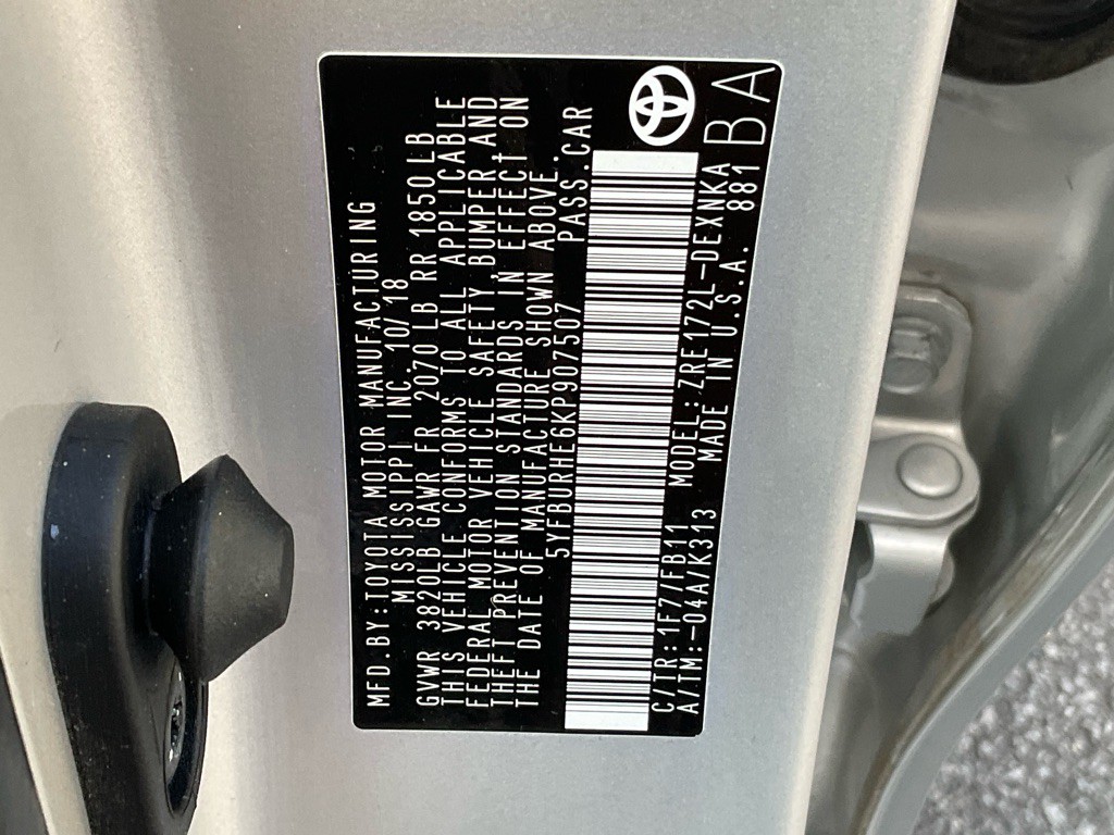 2019 Toyota Corolla Image 45