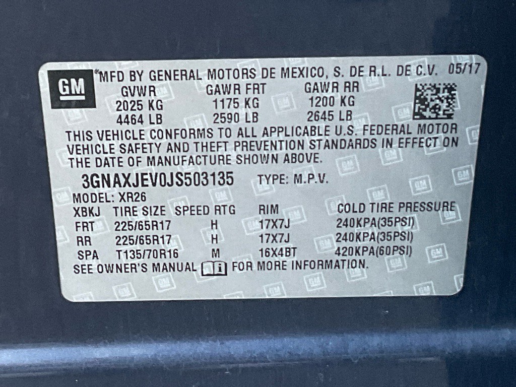 2018 Chevrolet Equinox Image 45