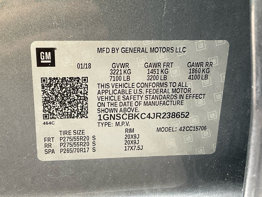 2018 Chevrolet Tahoe Image 49