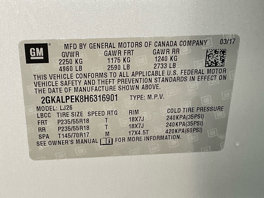 2017 GMC Terrain Image 45