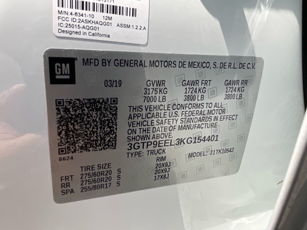 2019 GMC Sierra Image 51