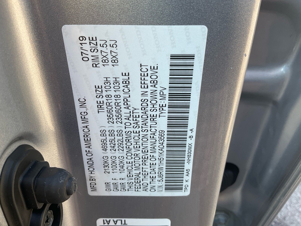 2019 Honda CR-V Image 47