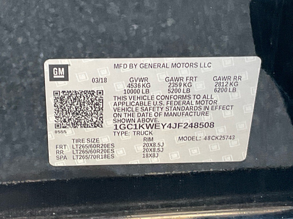 2018 Chevrolet Silverado 1500 Image 42