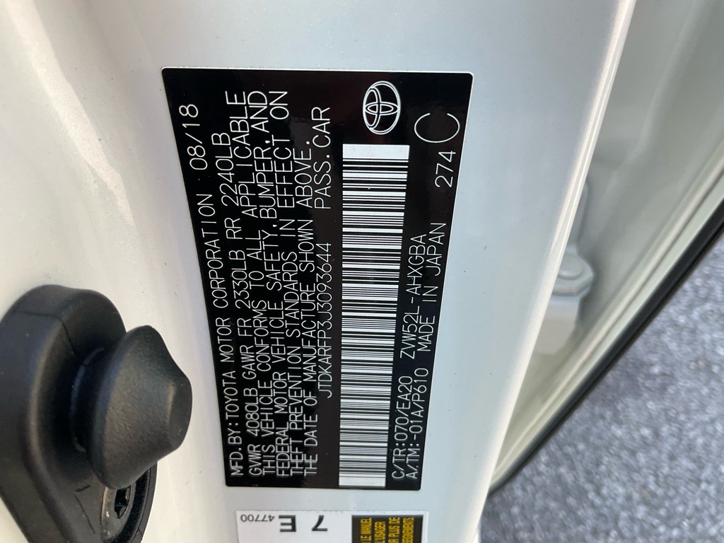 2018 Toyota Prius Image 47