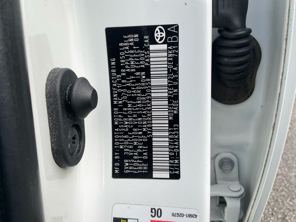 2019 Toyota Corolla Image 44