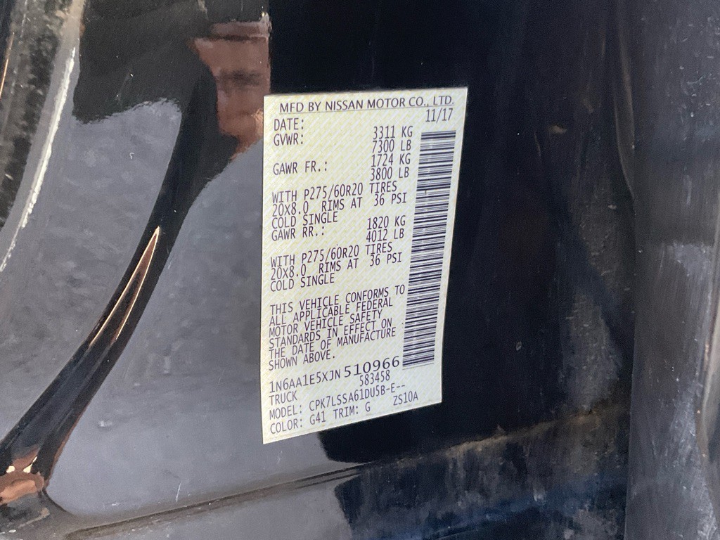 2018 Nissan Titan Image 44