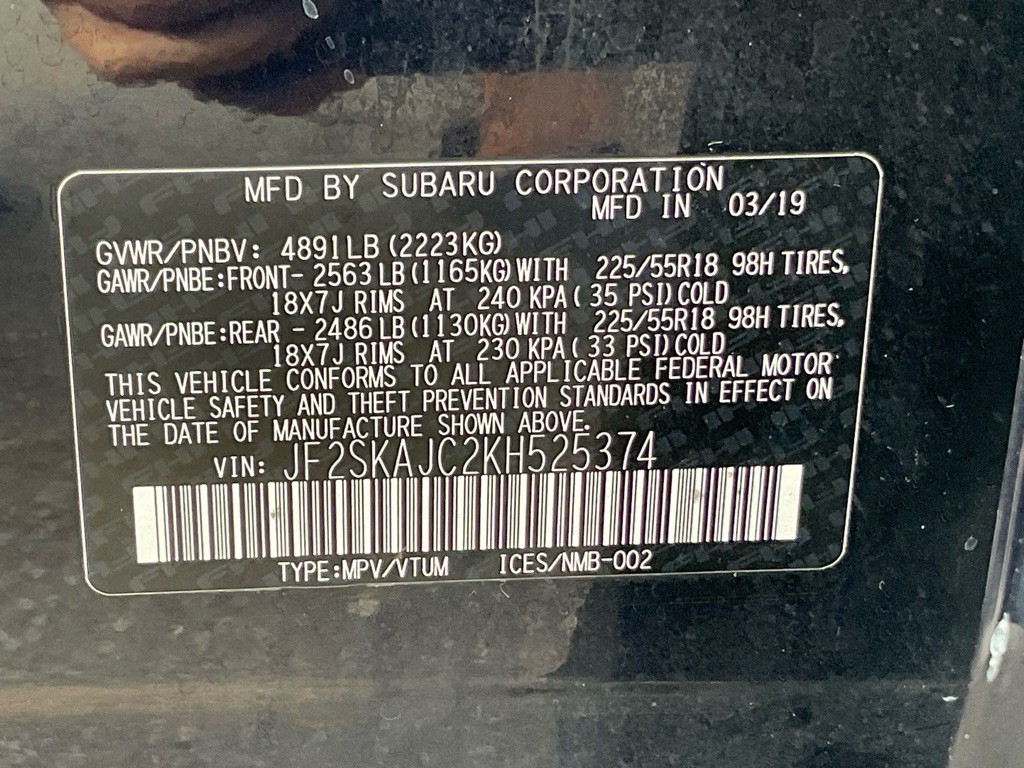 2019 Subaru Forester Image 47