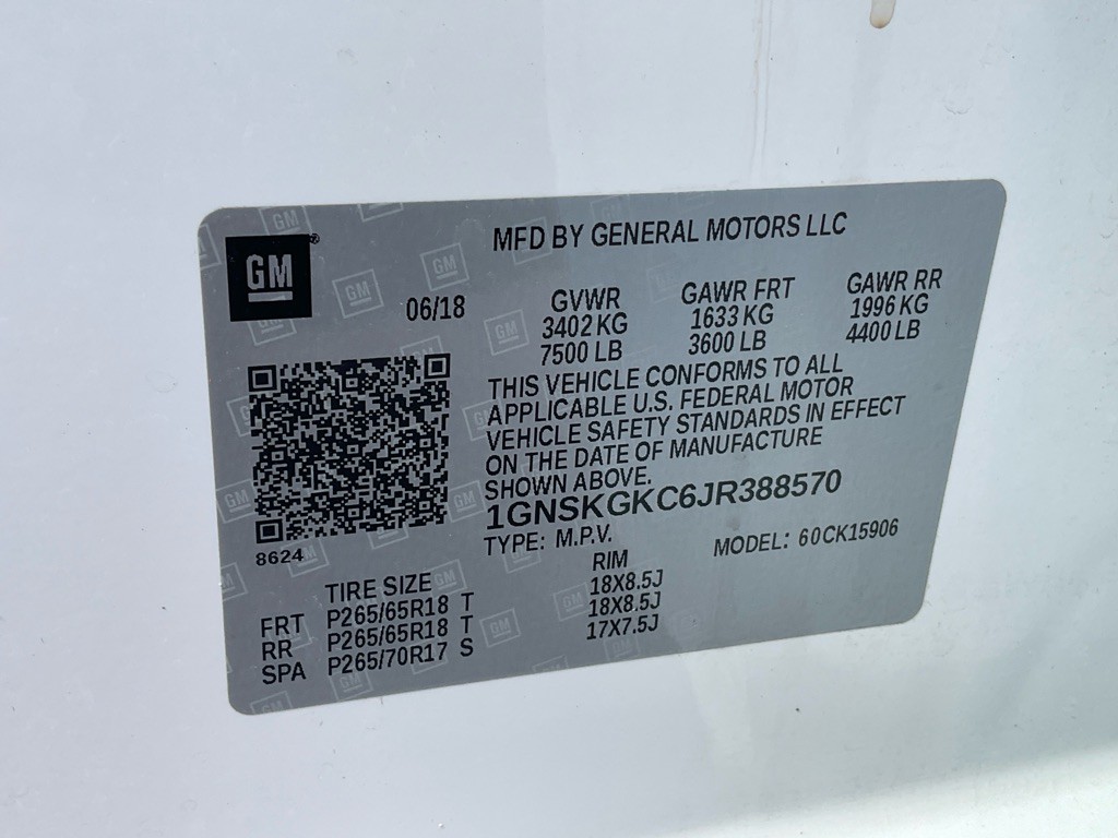 2018 Chevrolet Suburban Image 47