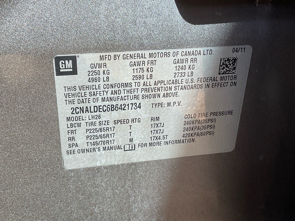 2011 Chevrolet Equinox Image 41
