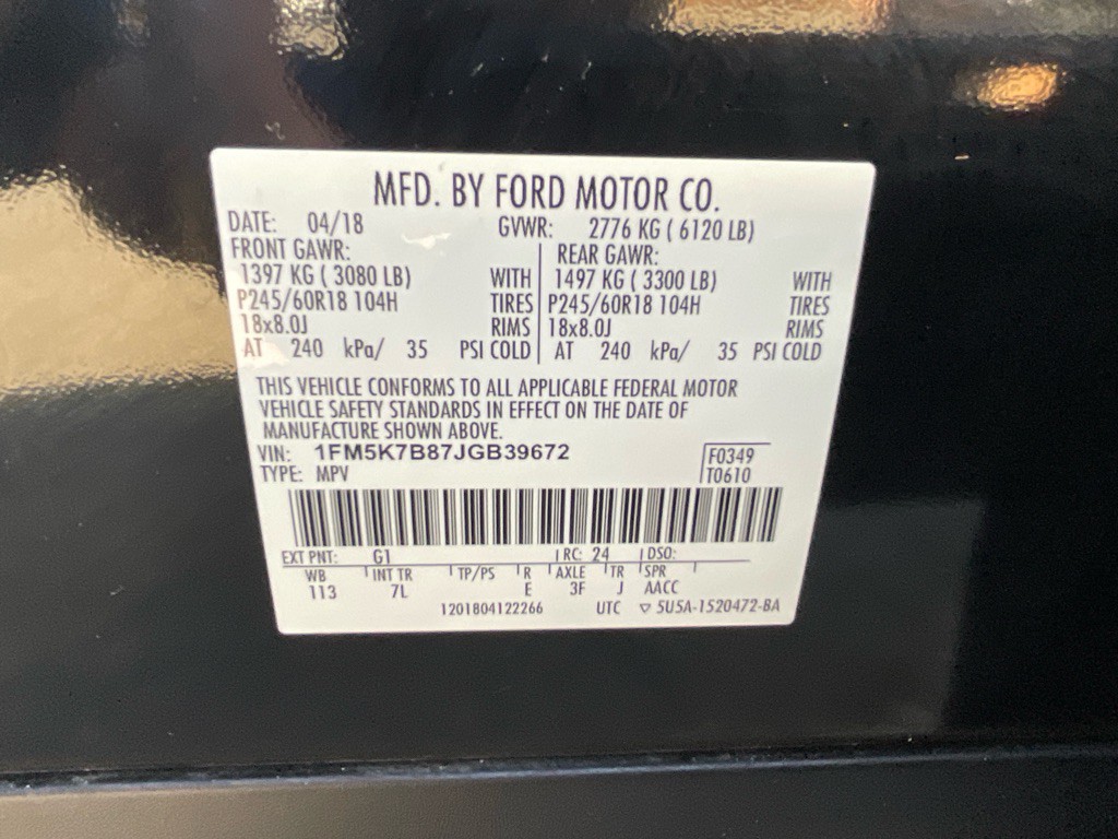 2018 Ford Explorer Image 47