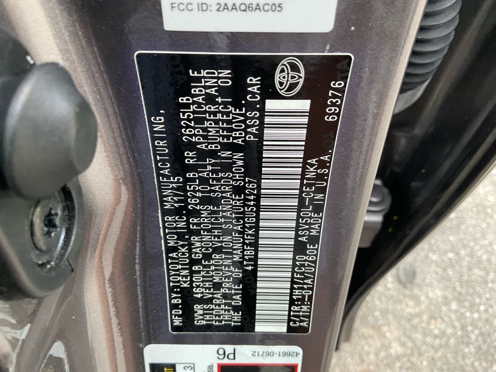 2016 Toyota Camry Image 44