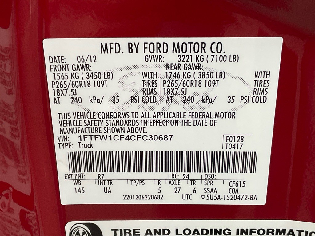 2012 Ford F-150 Image 45