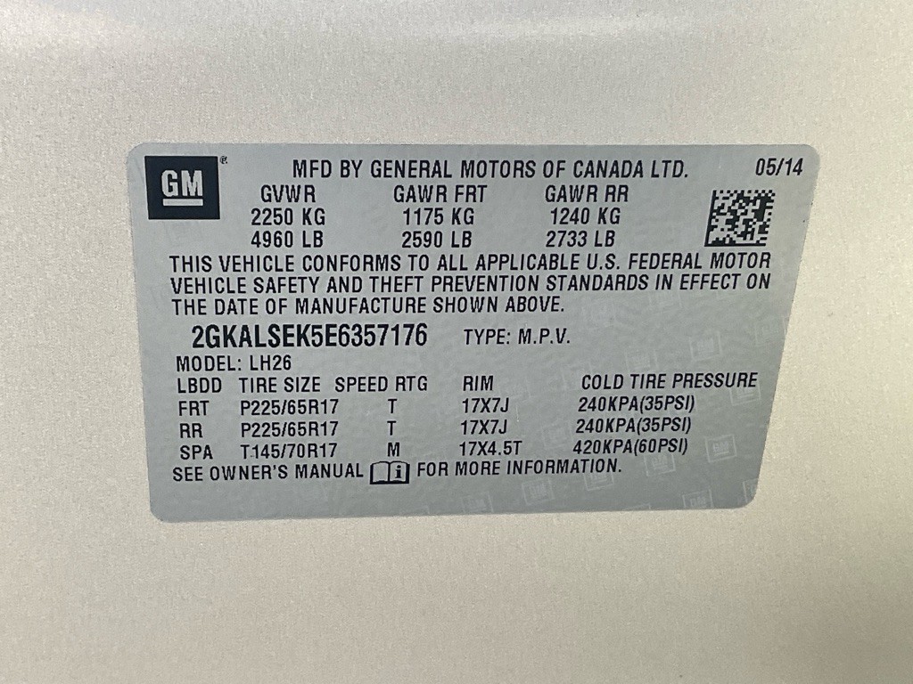 2014 GMC Terrain Image 50