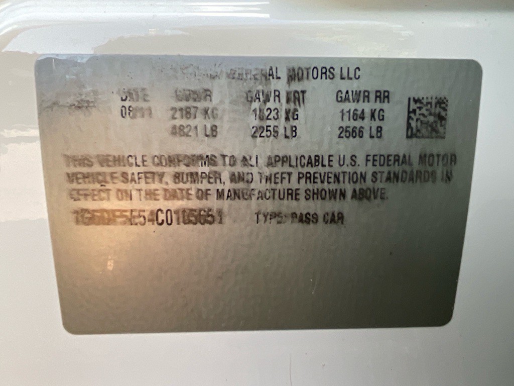 2012 Cadillac CTS Image 47