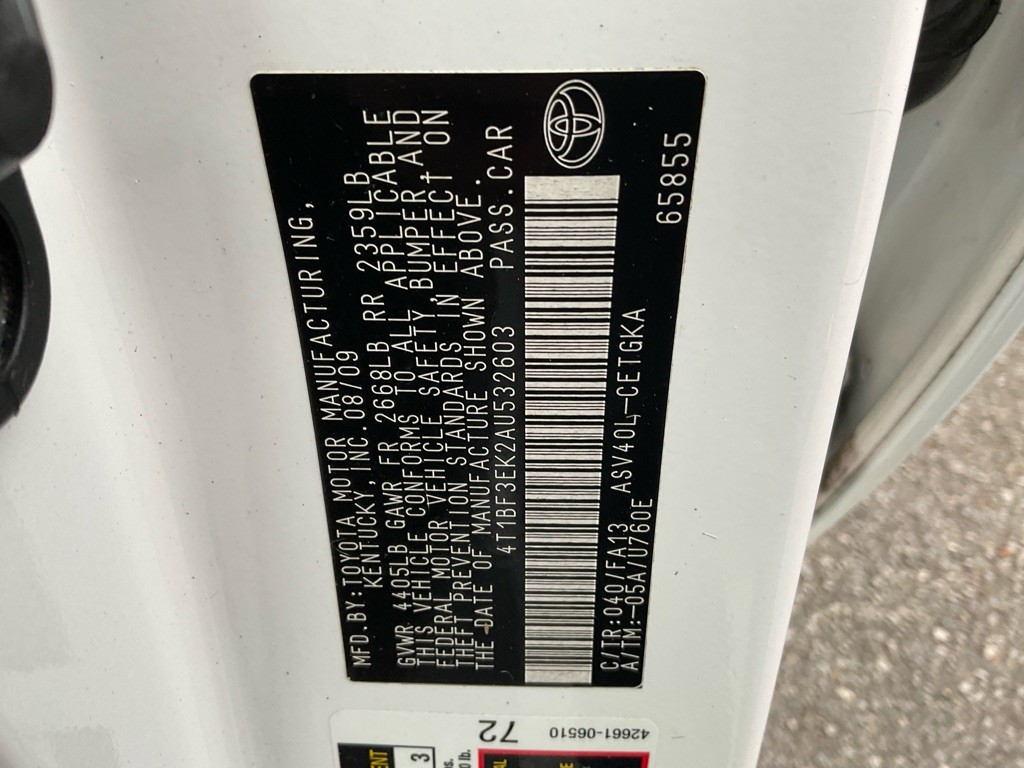 2010 Toyota Camry Image 45