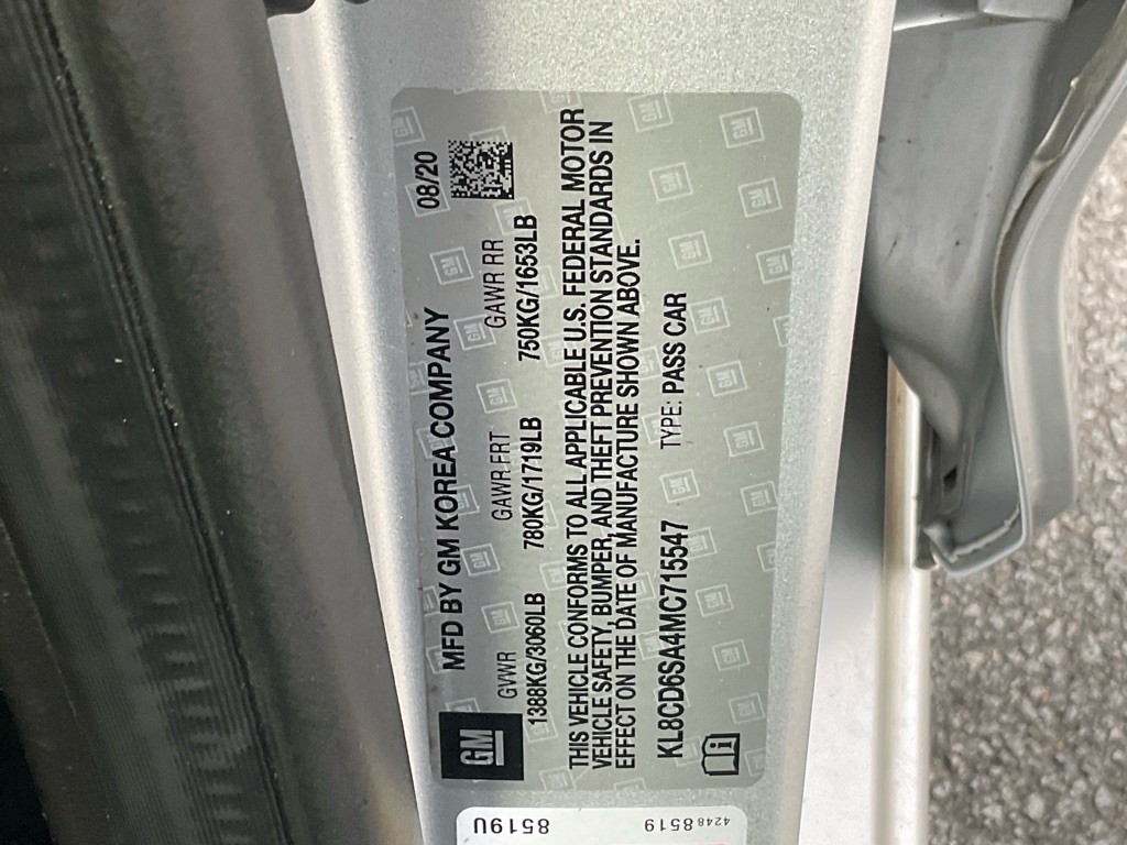 2021 Chevrolet Spark Image 45