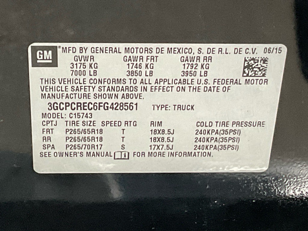 2015 Chevrolet Silverado 1500 Image 46