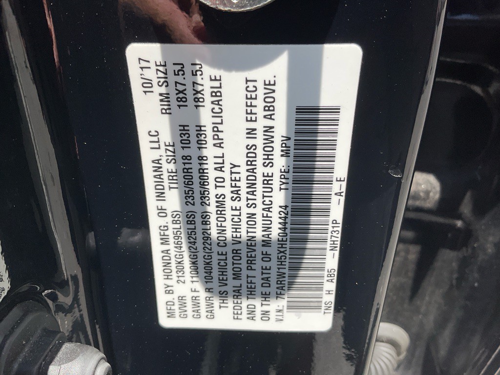 2017 Honda CR-V Image 47