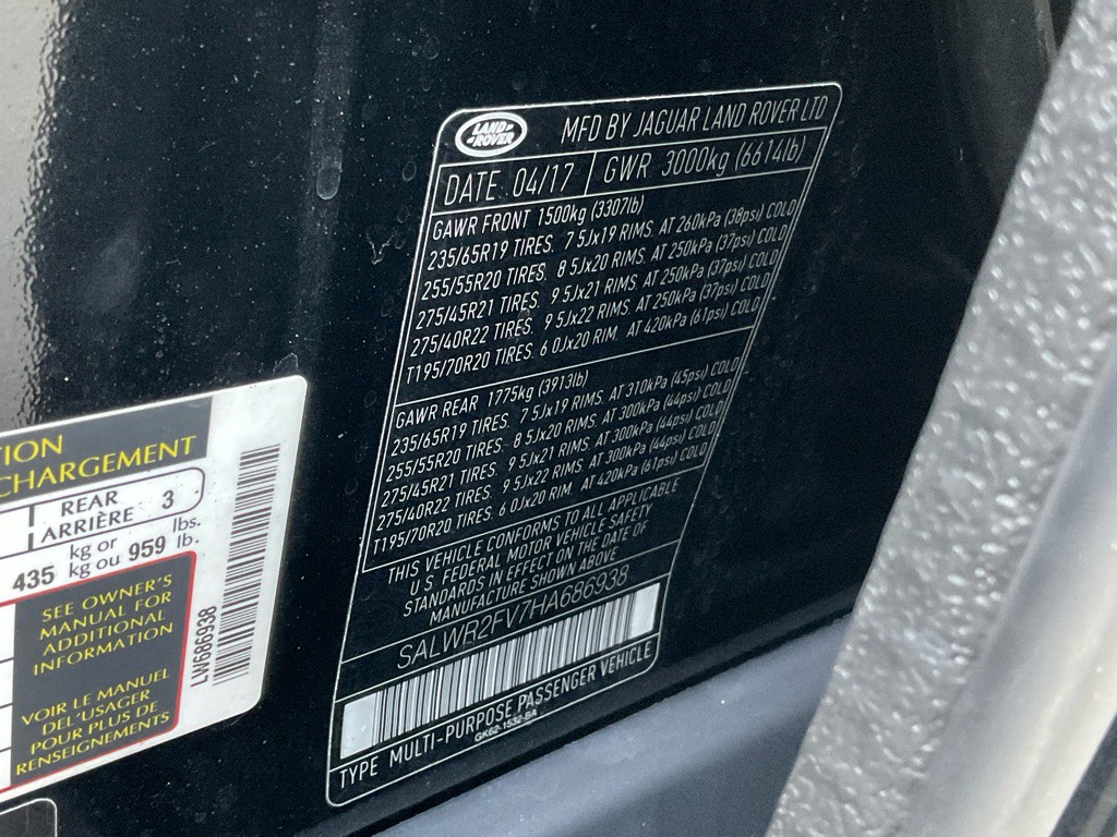 2017 Land Rover Range Rover Sport Image 51