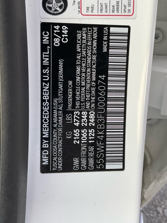 2015 Mercedes-Benz C-Class Image 43