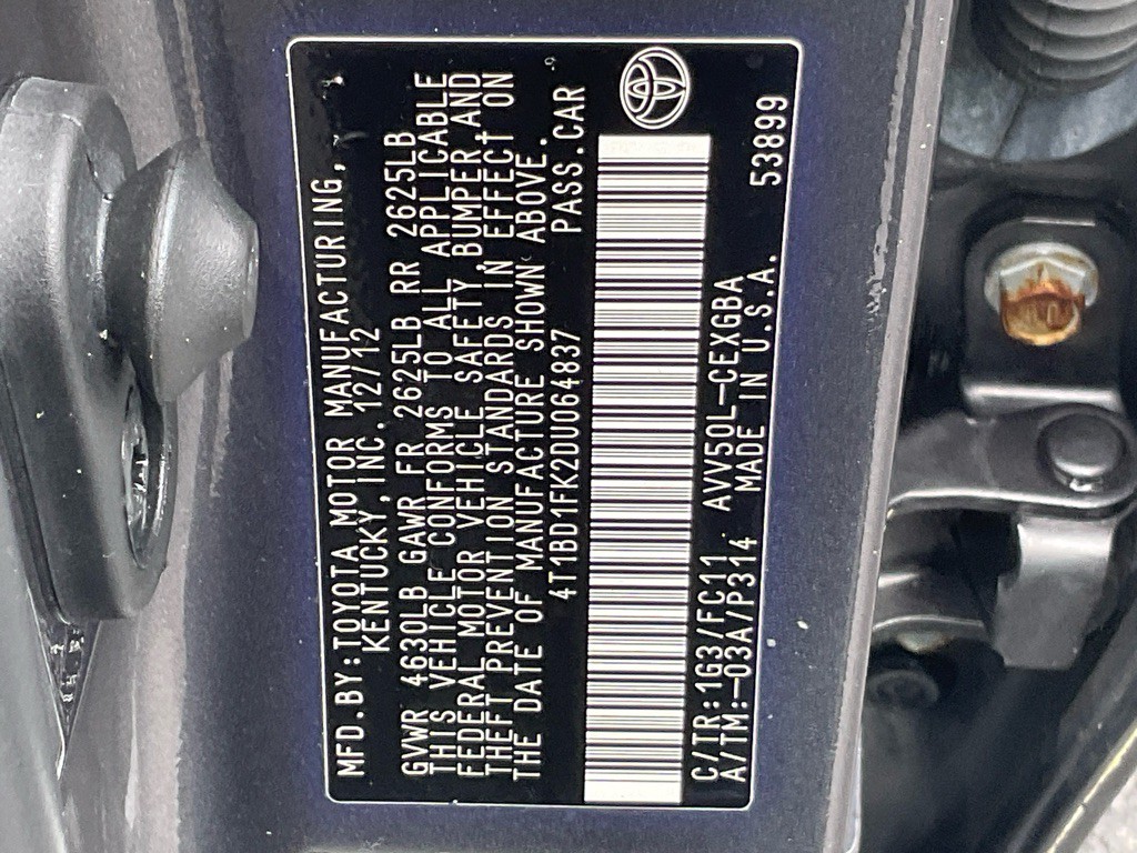 2013 Toyota Camry Image 43