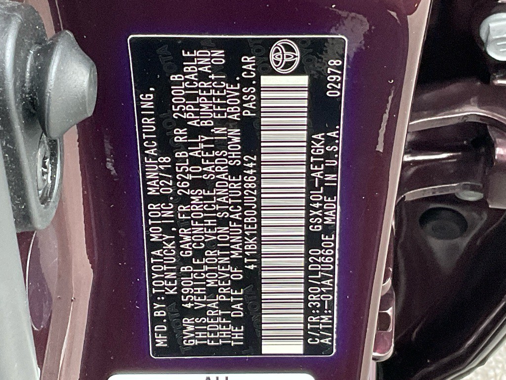 2018 Toyota Avalon Image 47