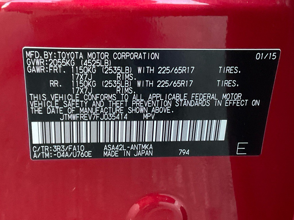 2015 Toyota Rav4 Image 49