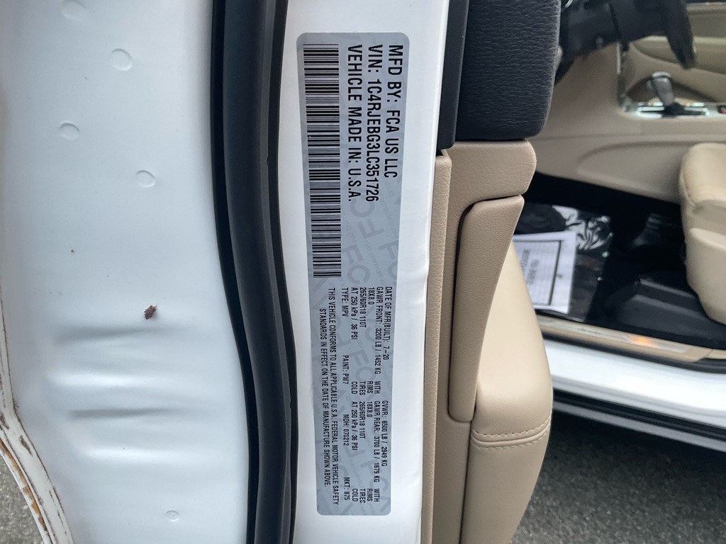 2020 Jeep Grand Cherokee Image 51