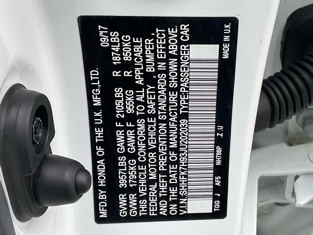 2018 Honda Civic Image 48