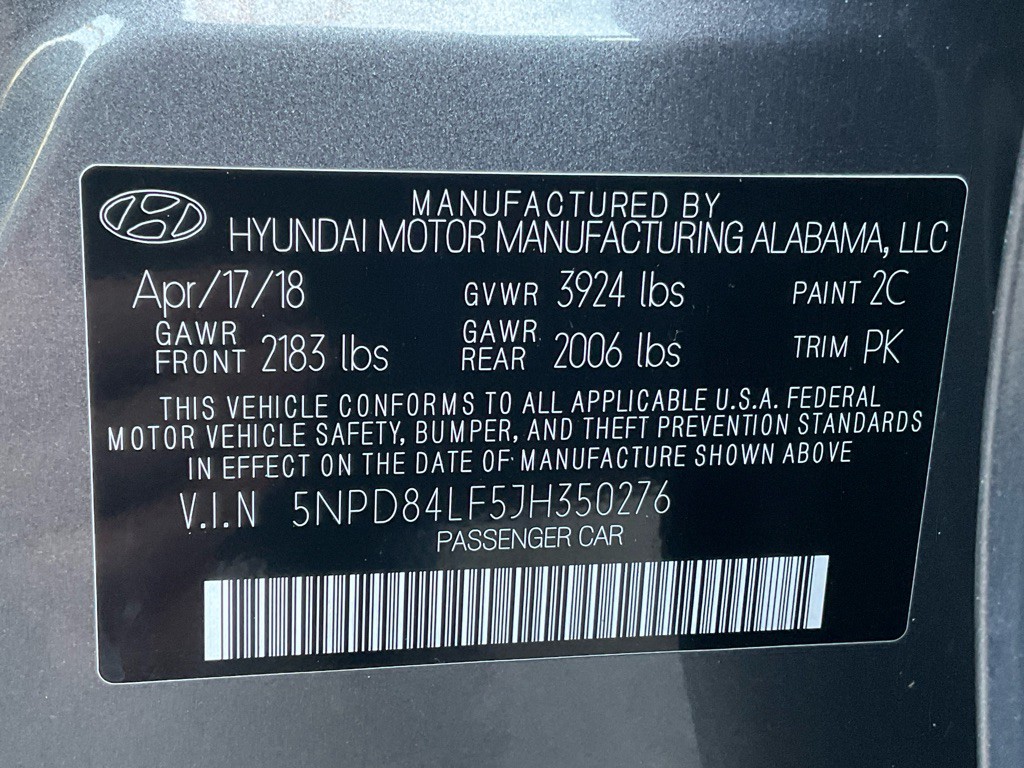 2018 Hyundai Elantra Image 43