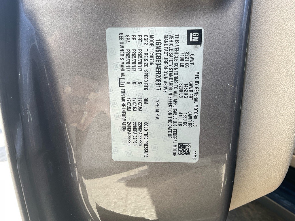 2014 Chevrolet Tahoe Image 47