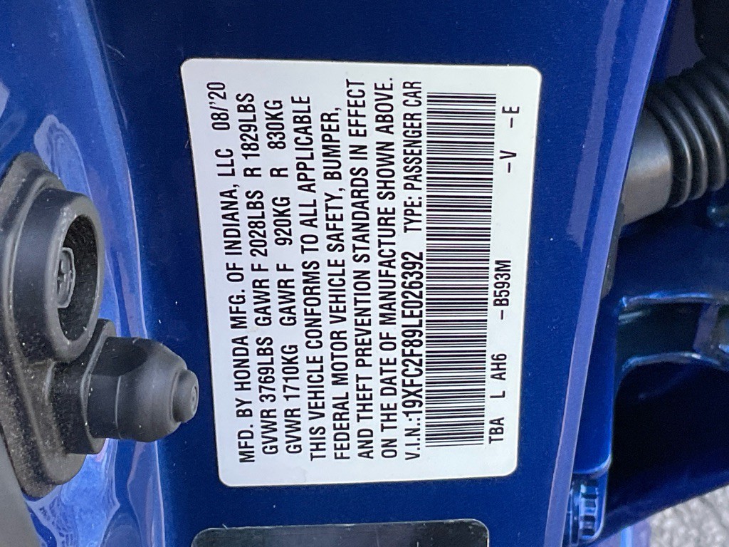 2020 Honda Civic Image 44