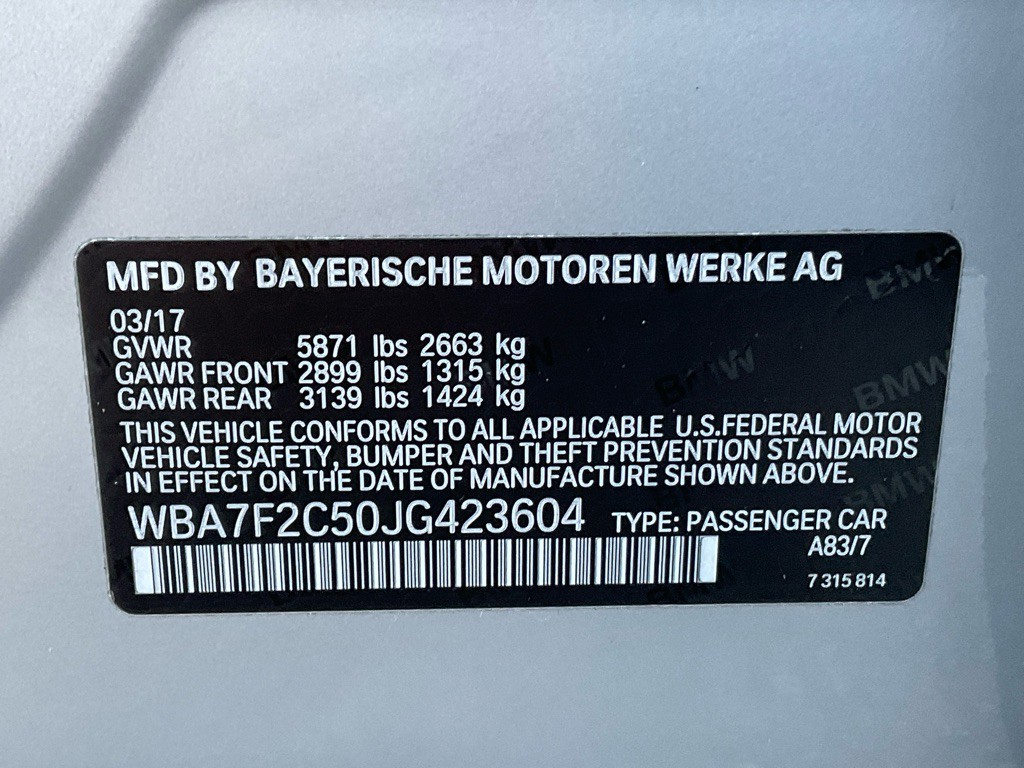 2018 BMW 7 Series Image 51