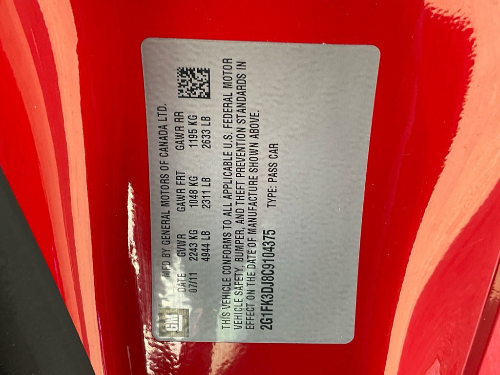 2012 Chevrolet Camaro Image 43