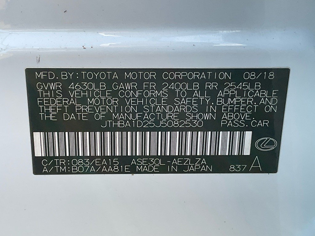 2018 Lexus IS 300 Image 47