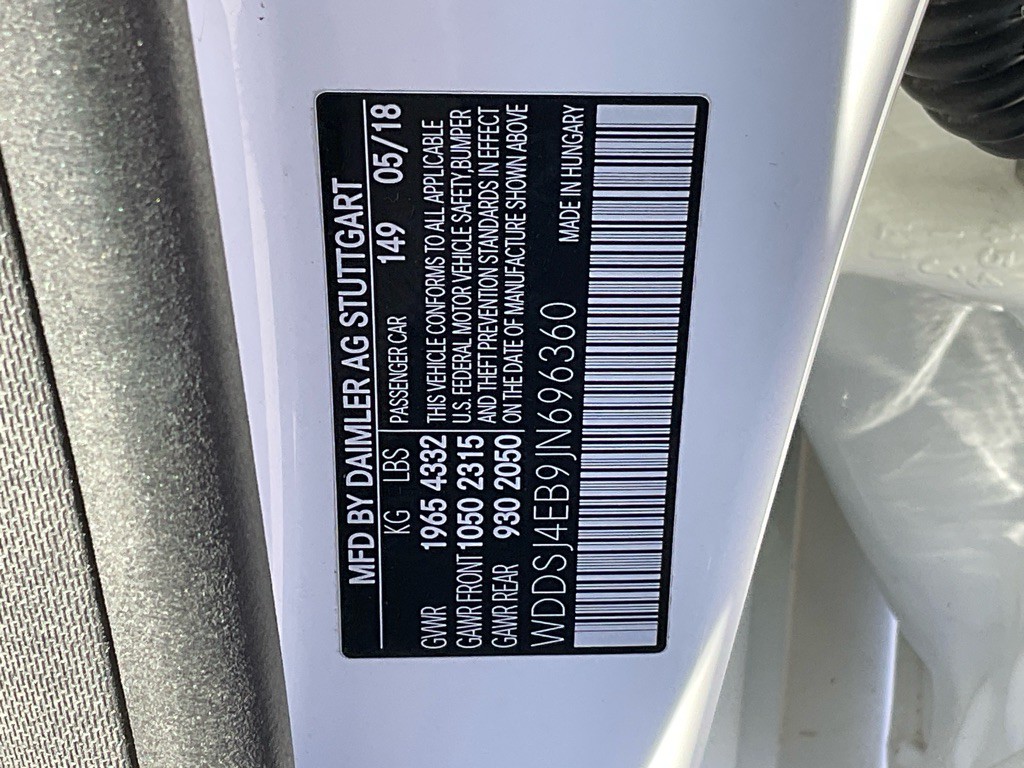 2018 Mercedes-Benz CLA-Class Image 46