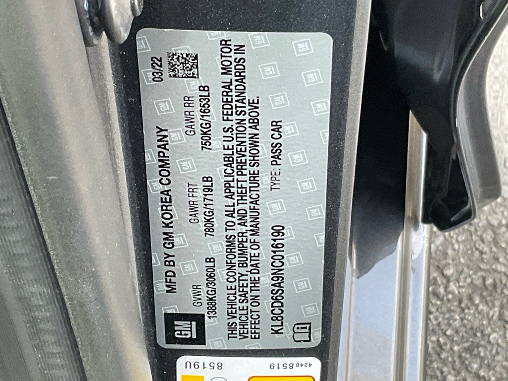 2022 Chevrolet Spark Image 45