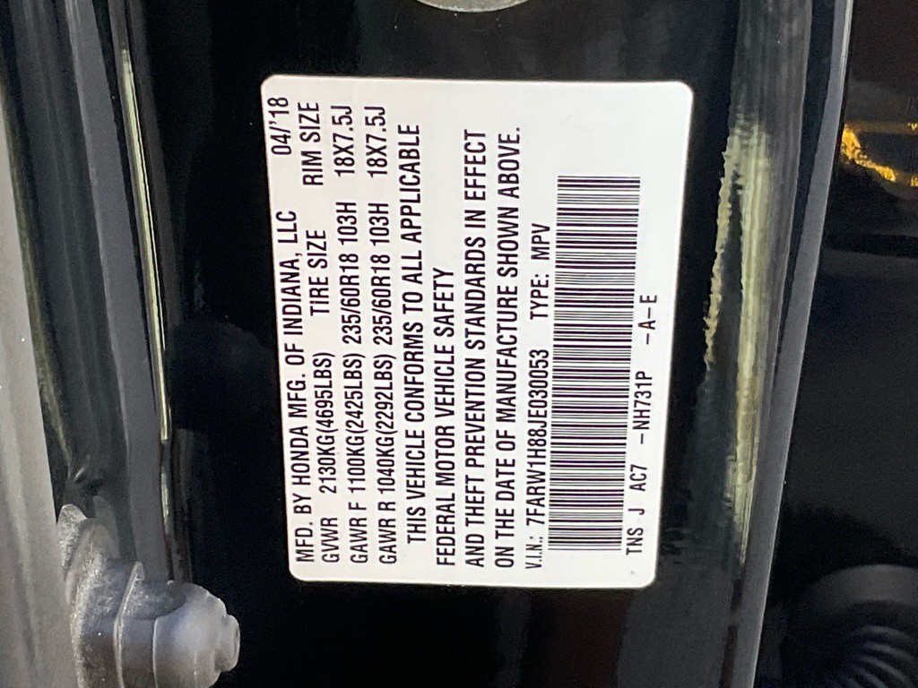 2018 Honda CR-V Image 50