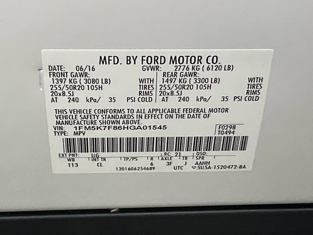 2017 Ford Explorer Image 53