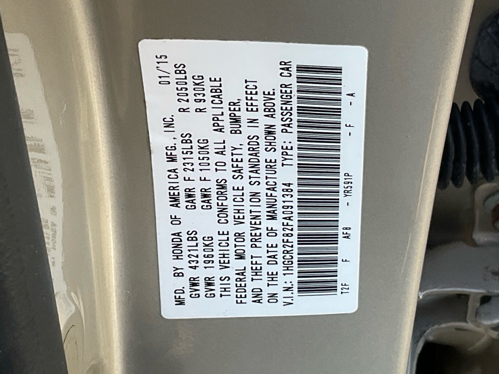 2015 Honda Accord Image 46