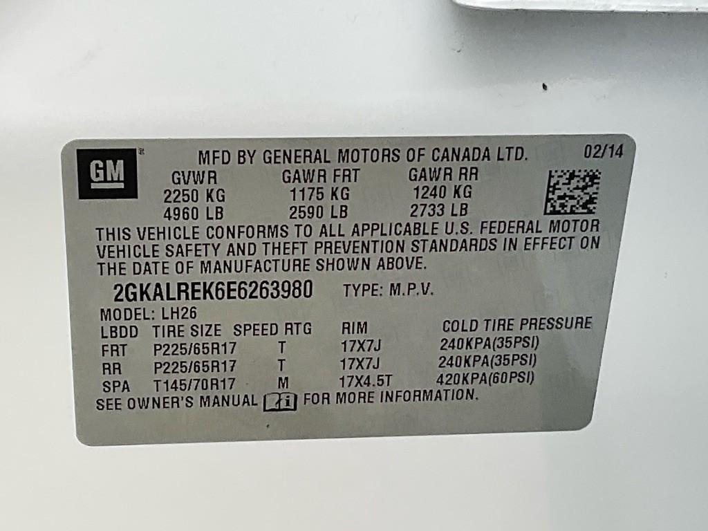 2014 GMC Terrain Image 46