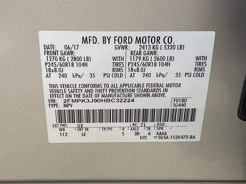 2017 Ford Edge Image 48