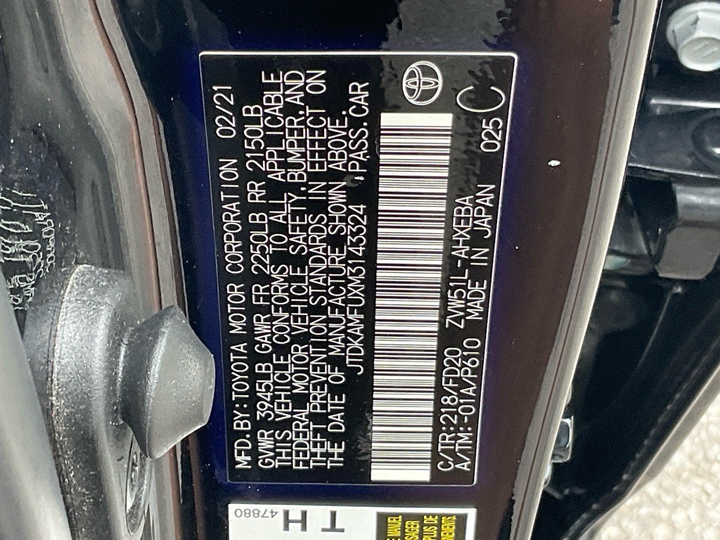 2021 Toyota Prius Image 48