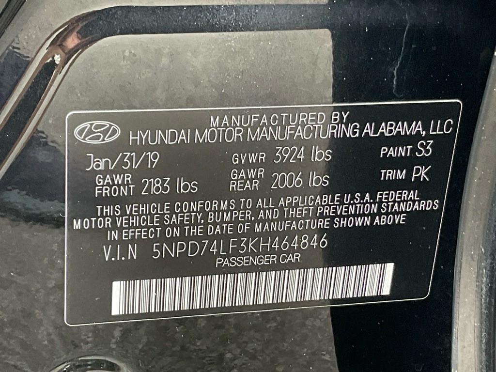 2019 Hyundai Elantra Image 41