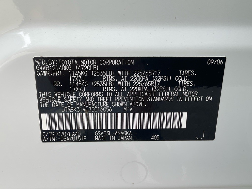 2007 Toyota Rav4 Image 47