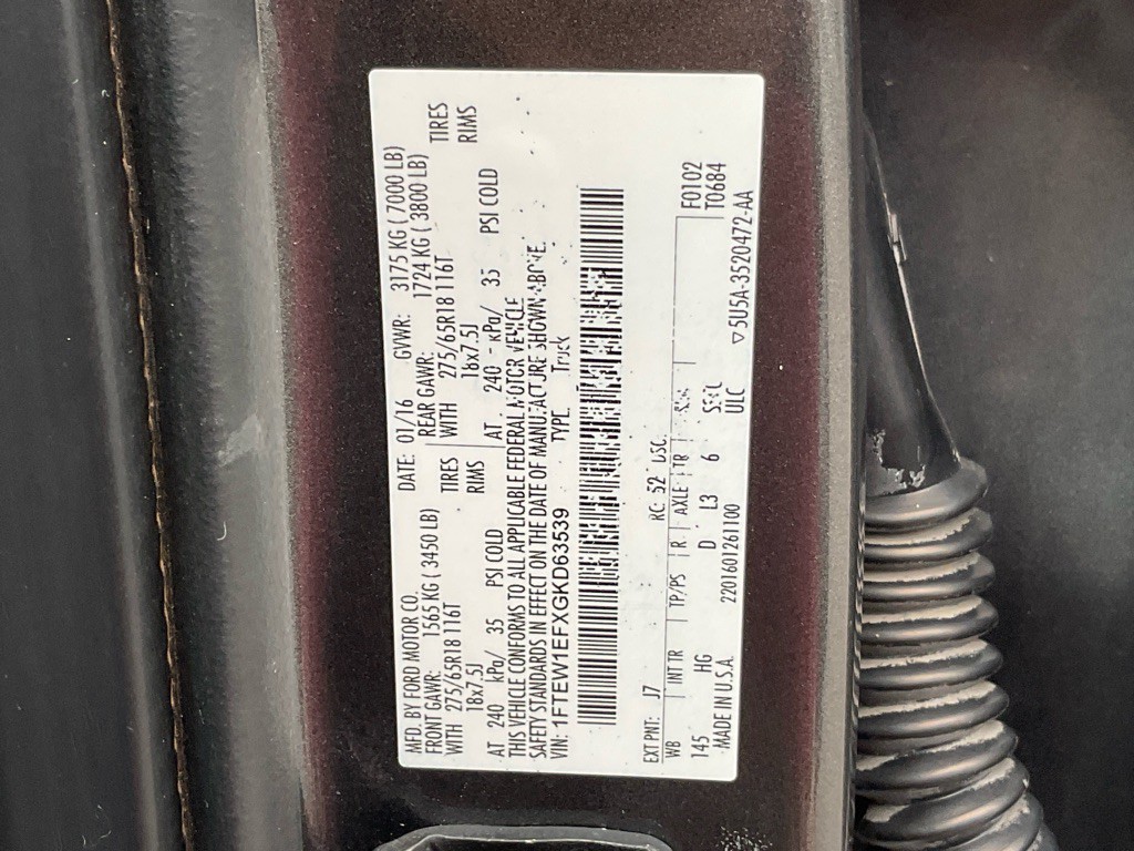 2016 Ford F-150 Image 51